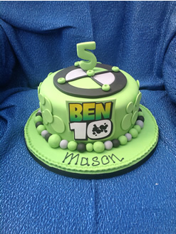 Ben 10 Birthday Cake